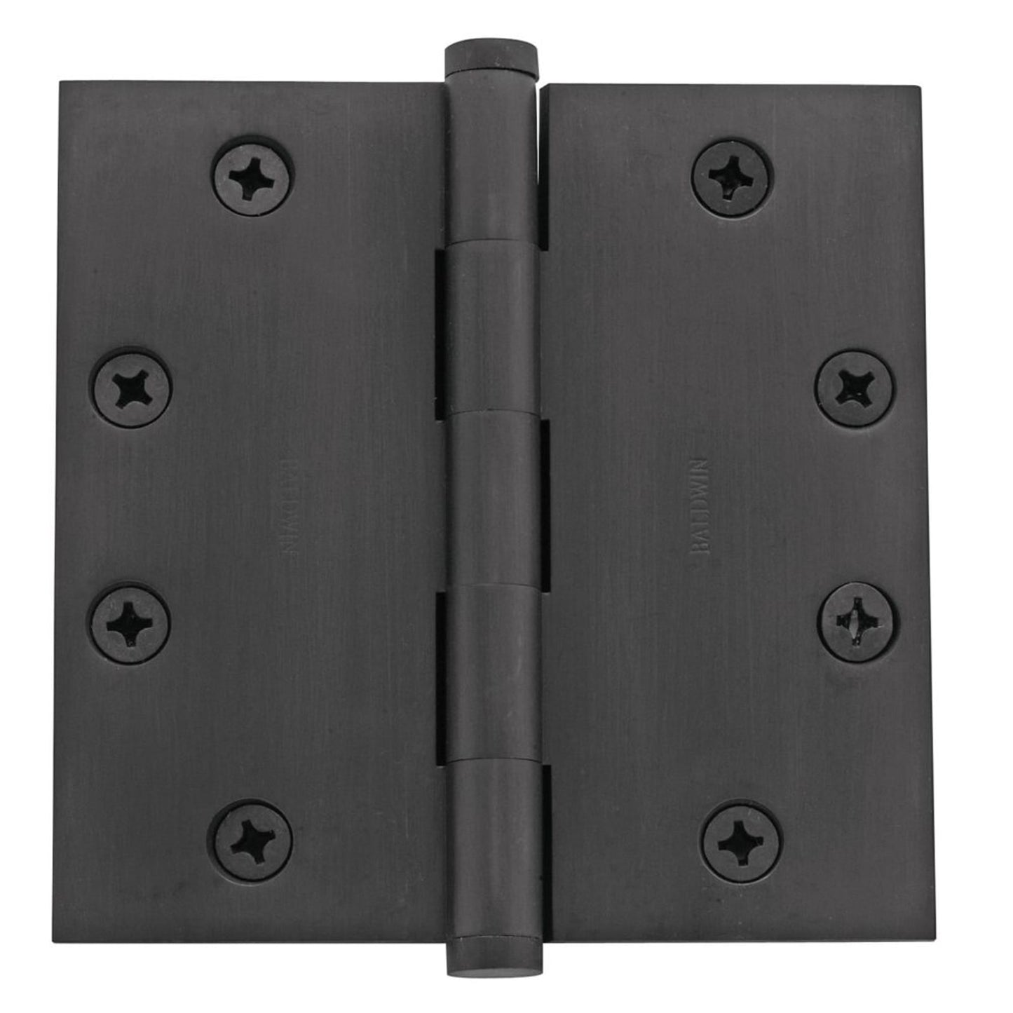 Baldwin Hinge 4-1/2" x 4-1/2" Square Corner in Oil Rubbed Bronze
