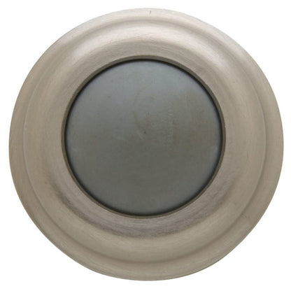 Baldwin Convex Wall Bumper 1" in Satin Nickel