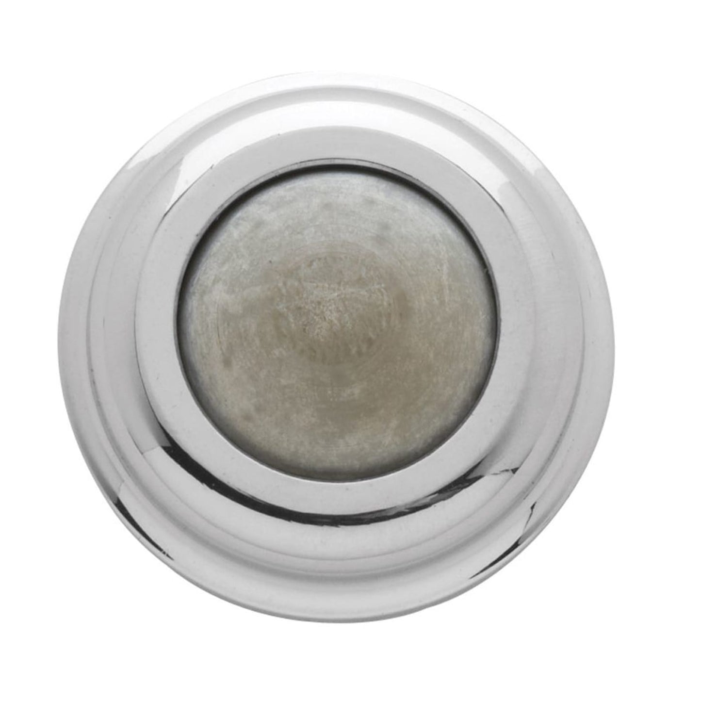 Baldwin Convex Wall Bumper 1" in Polished Chrome