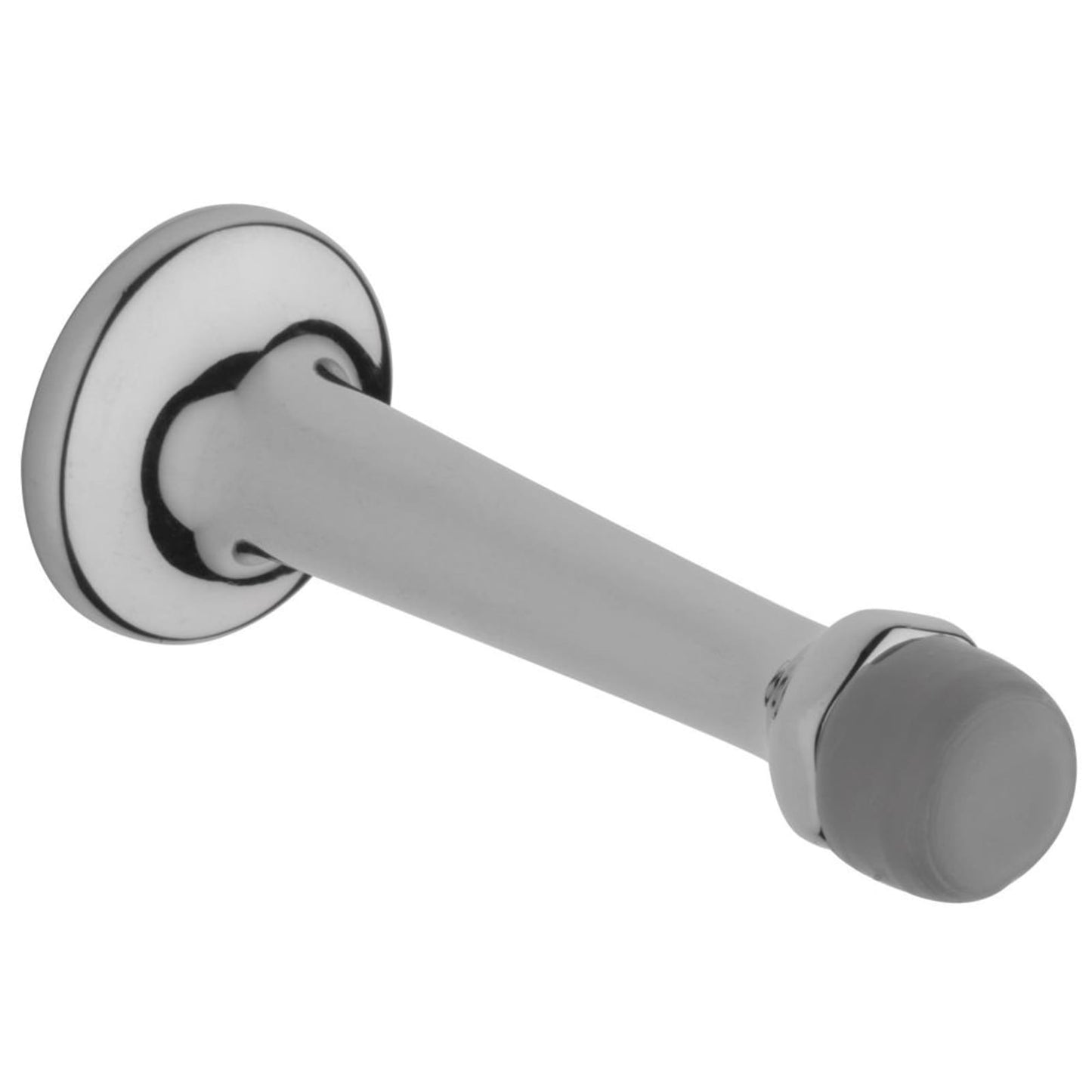Baldwin Base Mounted Door Bumper in Polished Chrome