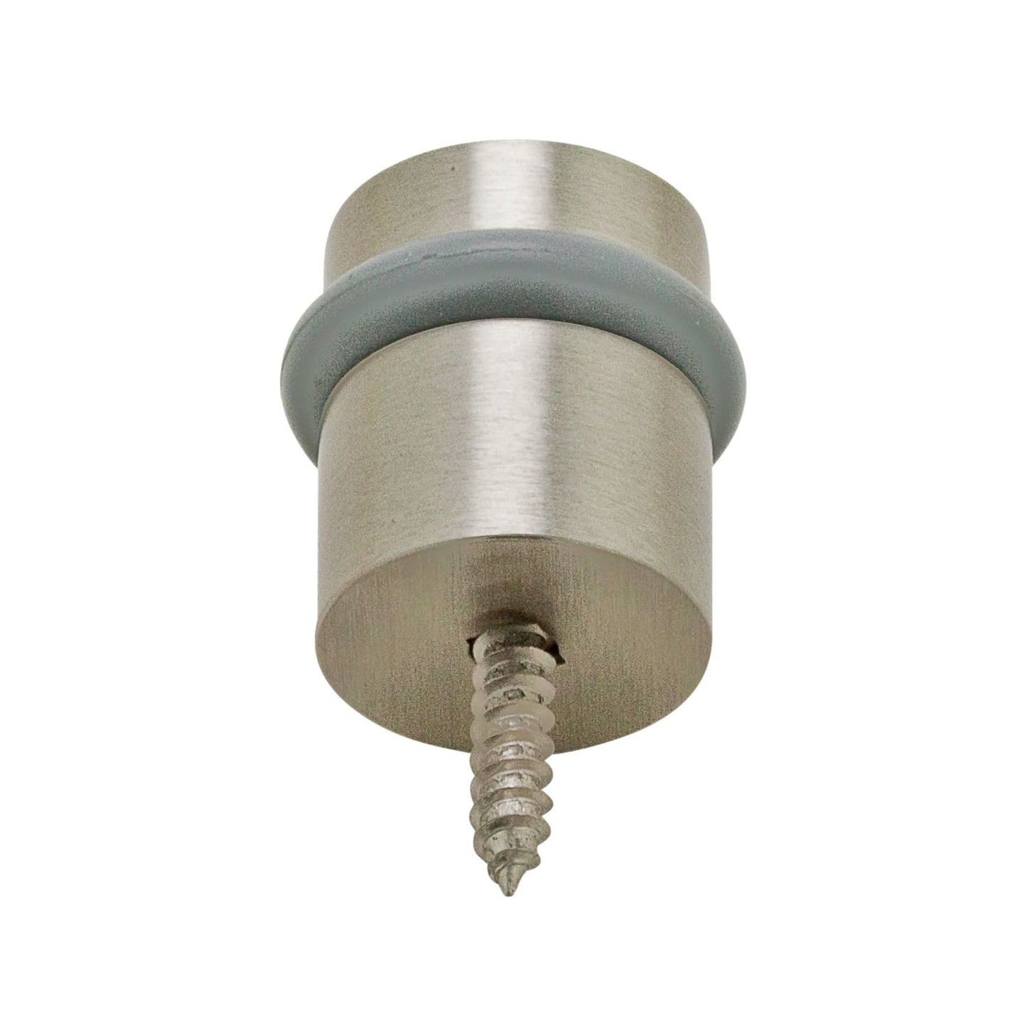 Baldwin Universal Floor Bumper in Lifetime (PVD) Satin Nickel