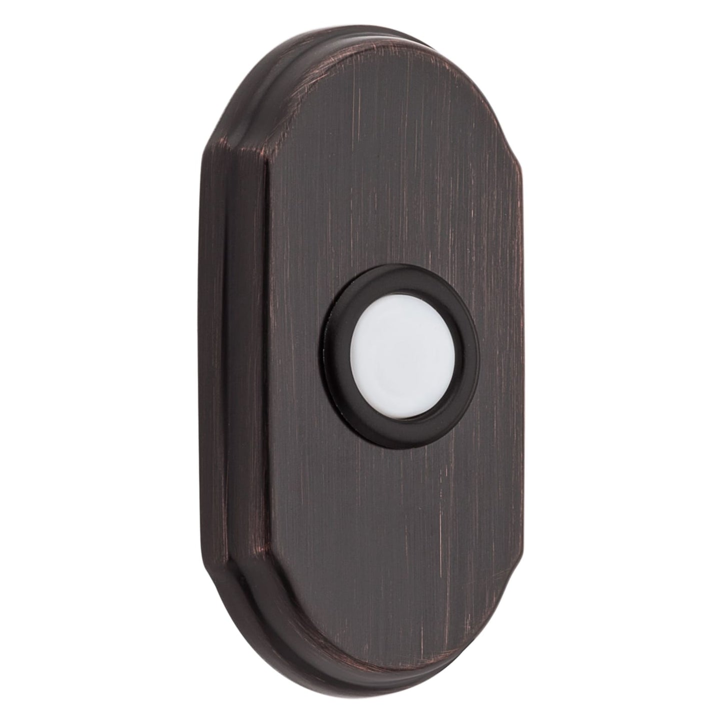 Baldwin Arch Bell Button in Venetian Bronze