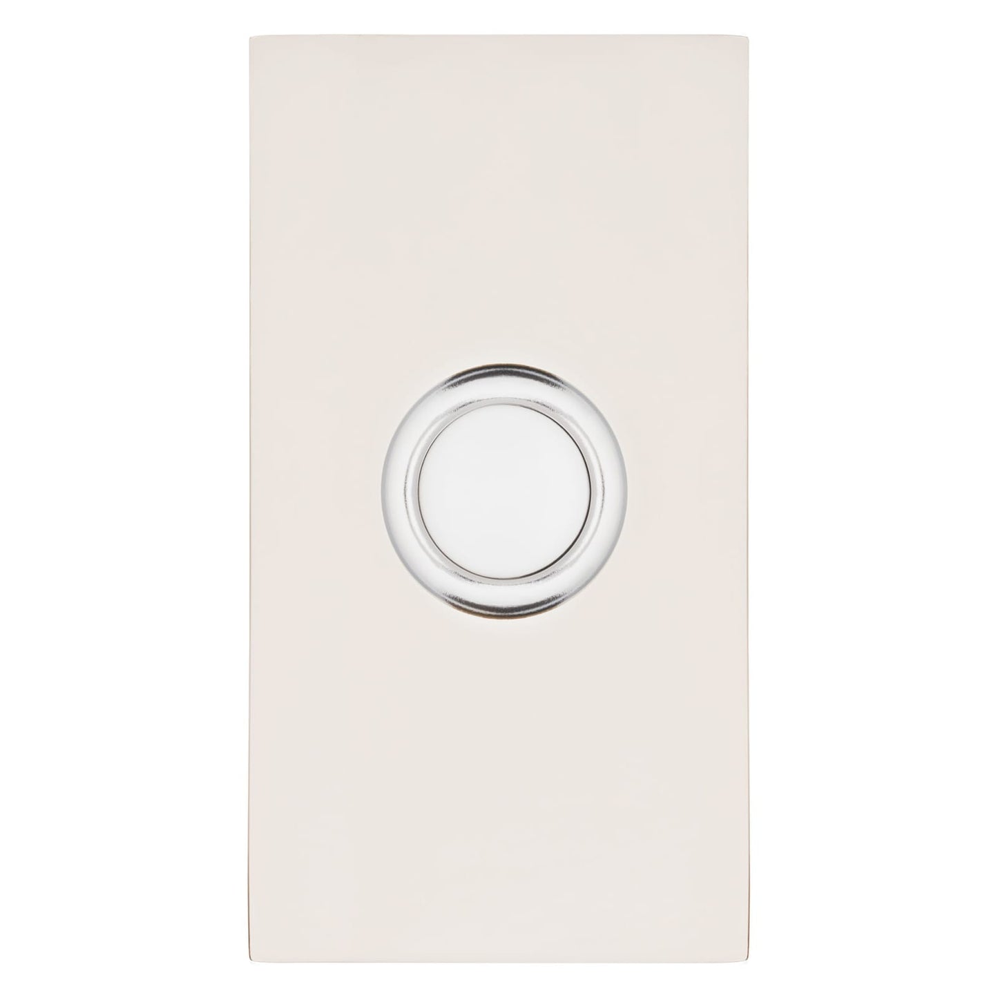 Baldwin Contemporary Bell Button in Lifetime (PVD) Polished Nickel
