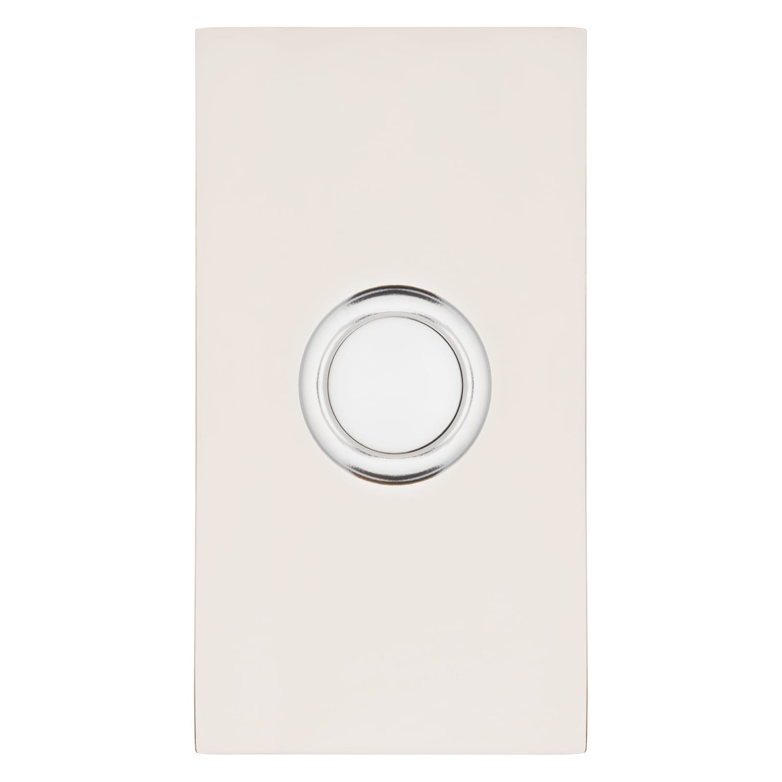 Baldwin Contemporary Bell Button in Lifetime (PVD) Polished Nickel