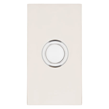 Baldwin Contemporary Bell Button in Lifetime (PVD) Polished Nickel