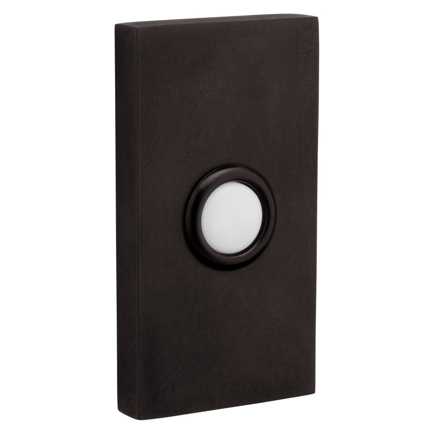 Baldwin Contemporary Bell Button in Oil Rubbed Bronze
