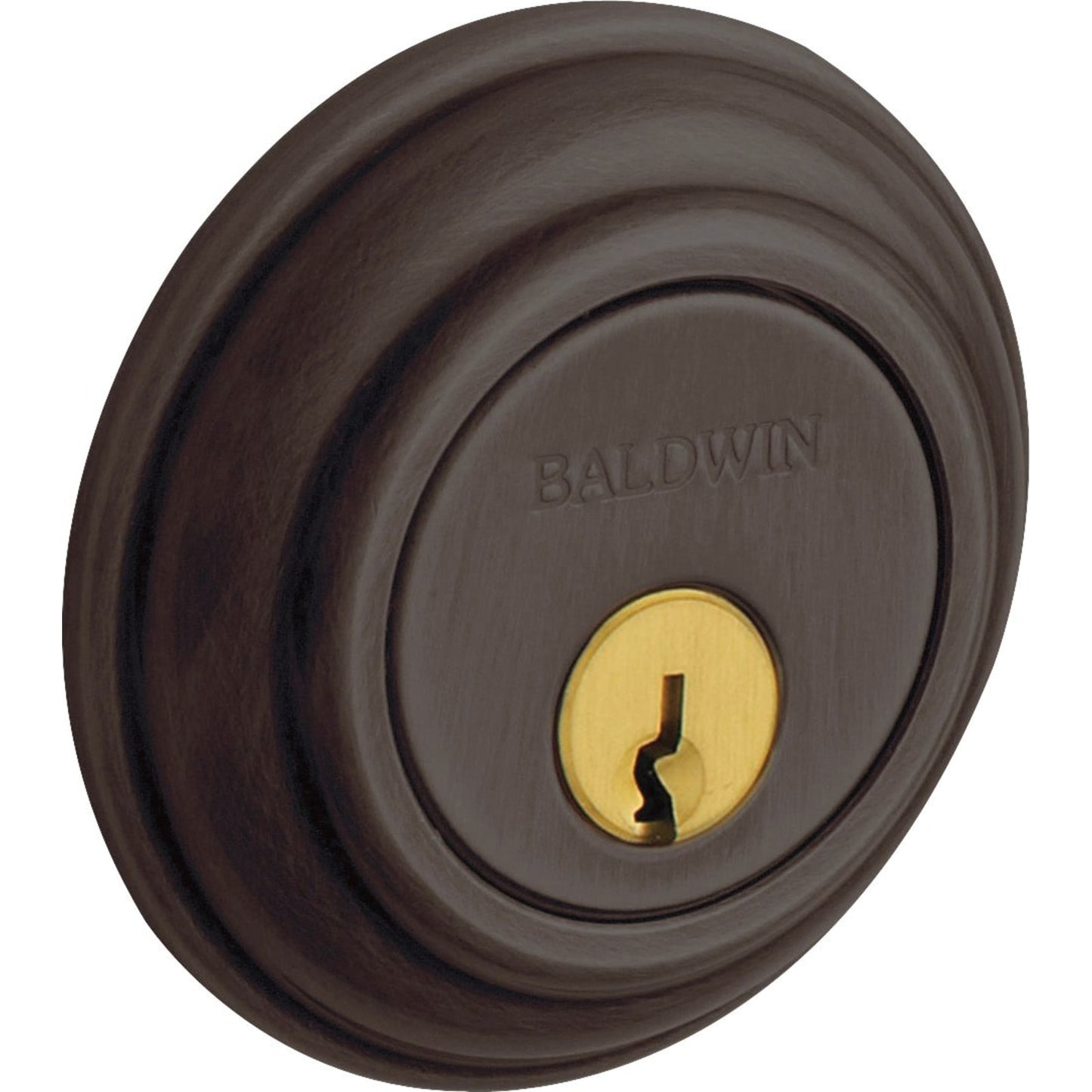 Baldwin Estate 8232 Baltimore Traditional Deadbolt, Double Cylinder in Venetian Bronze