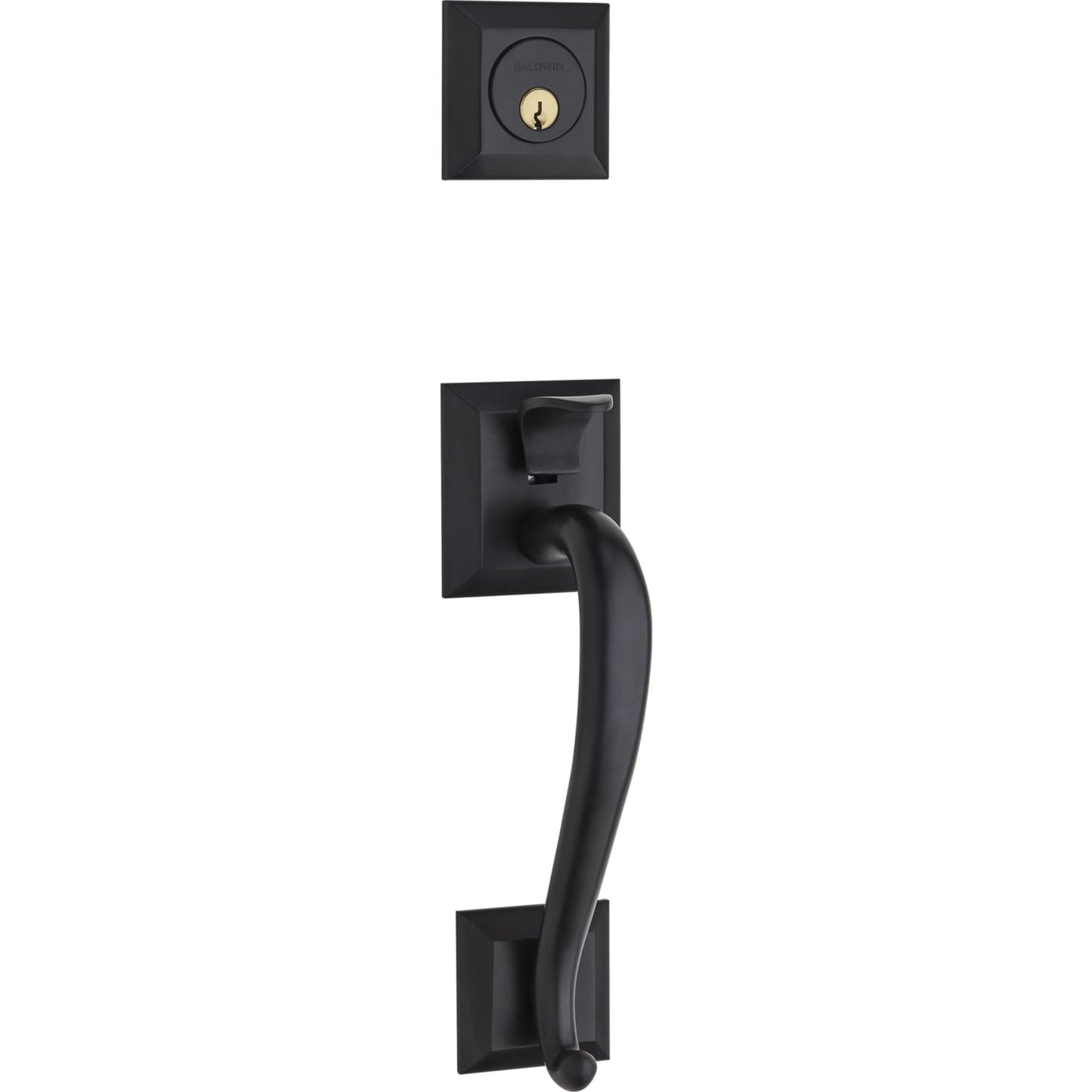 85320 Madison Sectional Handleset with Knob in Oil Rubbed Bronze