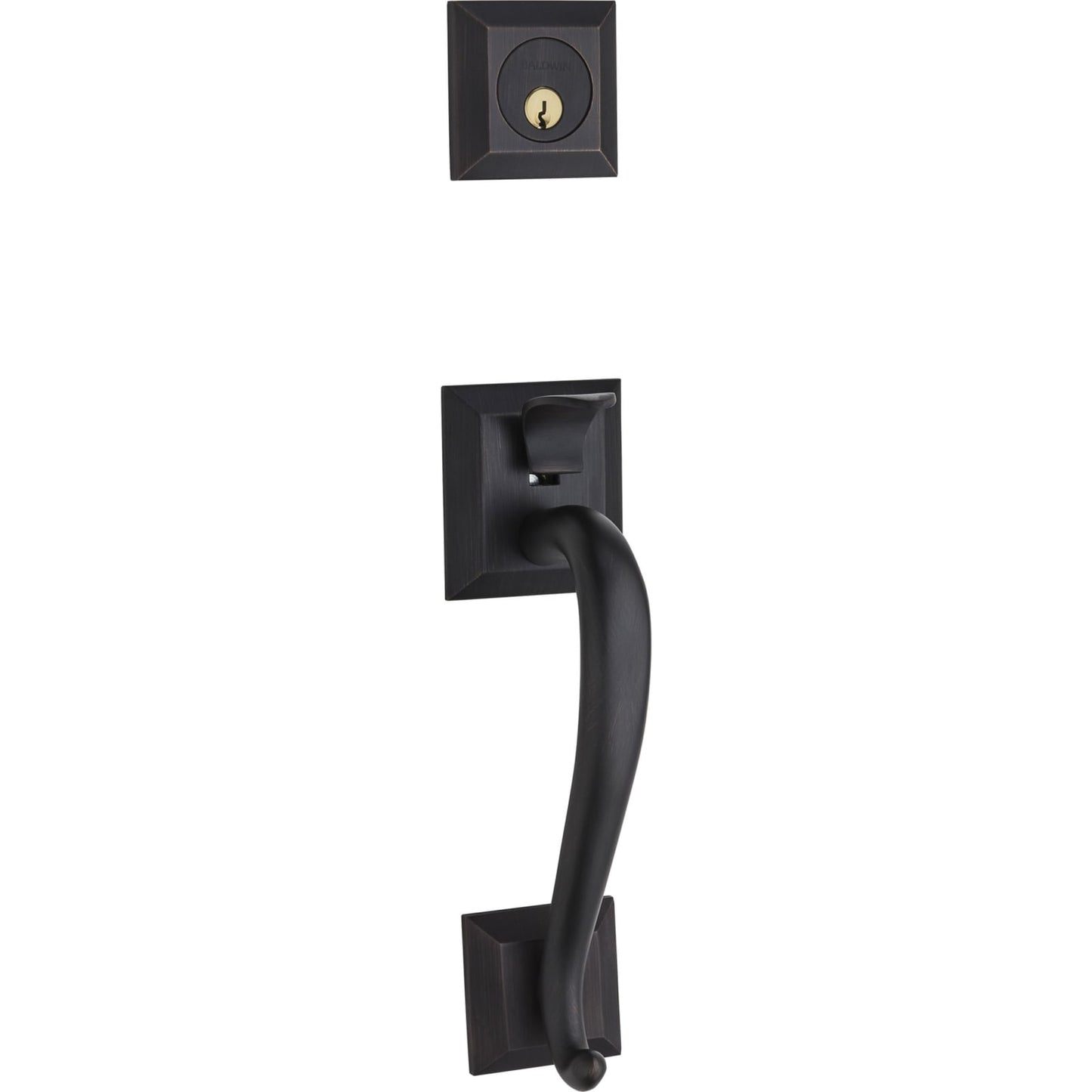 85320 Madison Sectional Handleset with Knob in Venetian Bronze