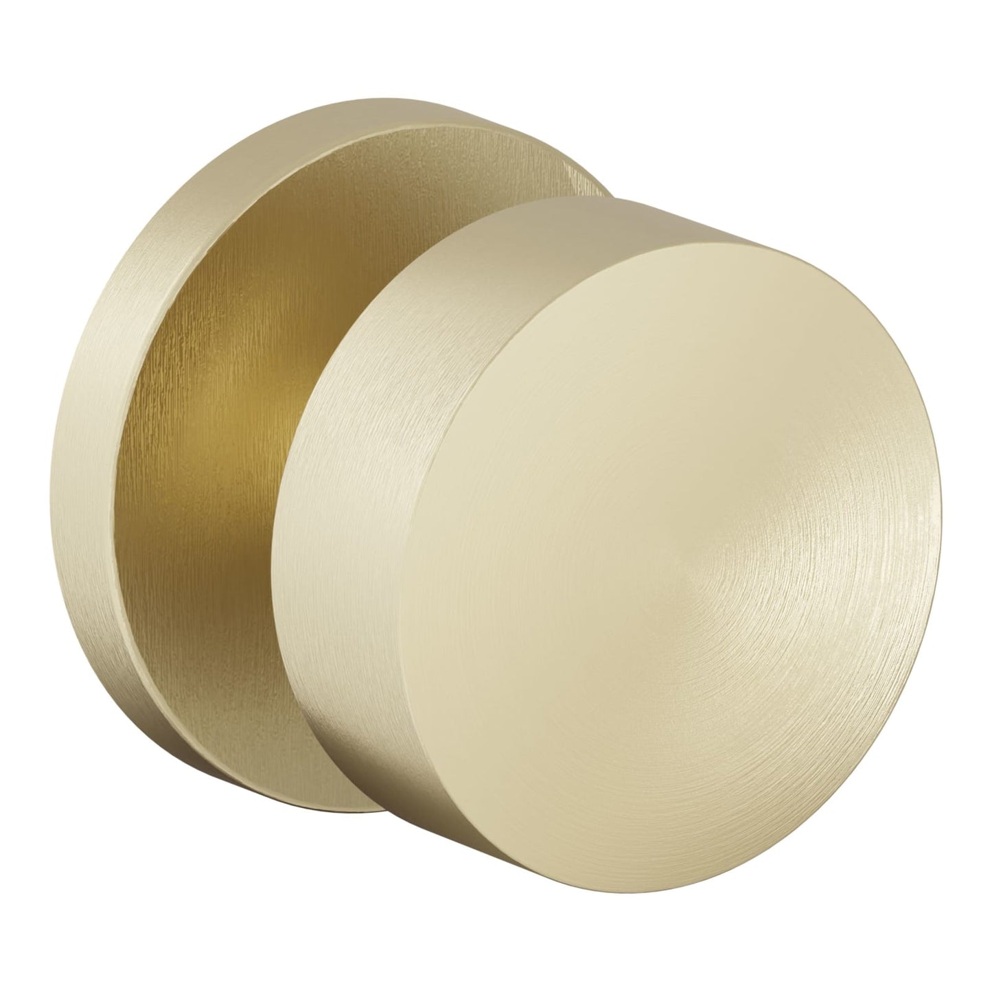 Baldwin Estate 5079 Minneapolis (2-3/8") Knob Set in Lifetime (PVD) Satin Brass