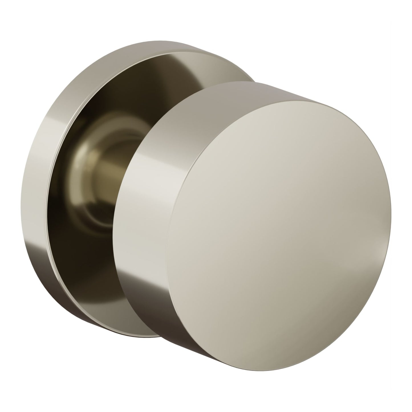 Baldwin Estate 5079 Minneapolis (2-3/8") Knob Set in Lifetime (PVD) Polished Nickel