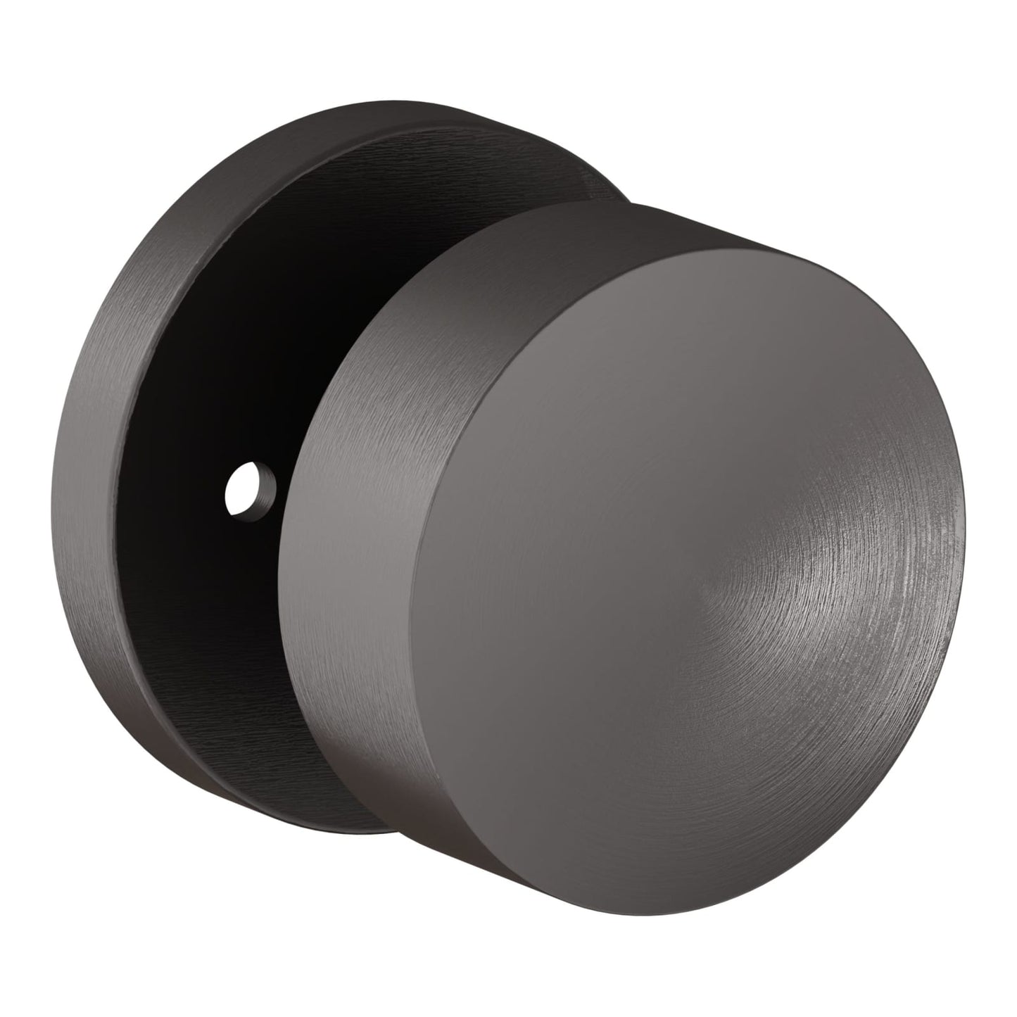 Baldwin Estate 5079 Minneapolis (2-3/8") Knob Set in Lifetime (PVD) Graphite Nickel