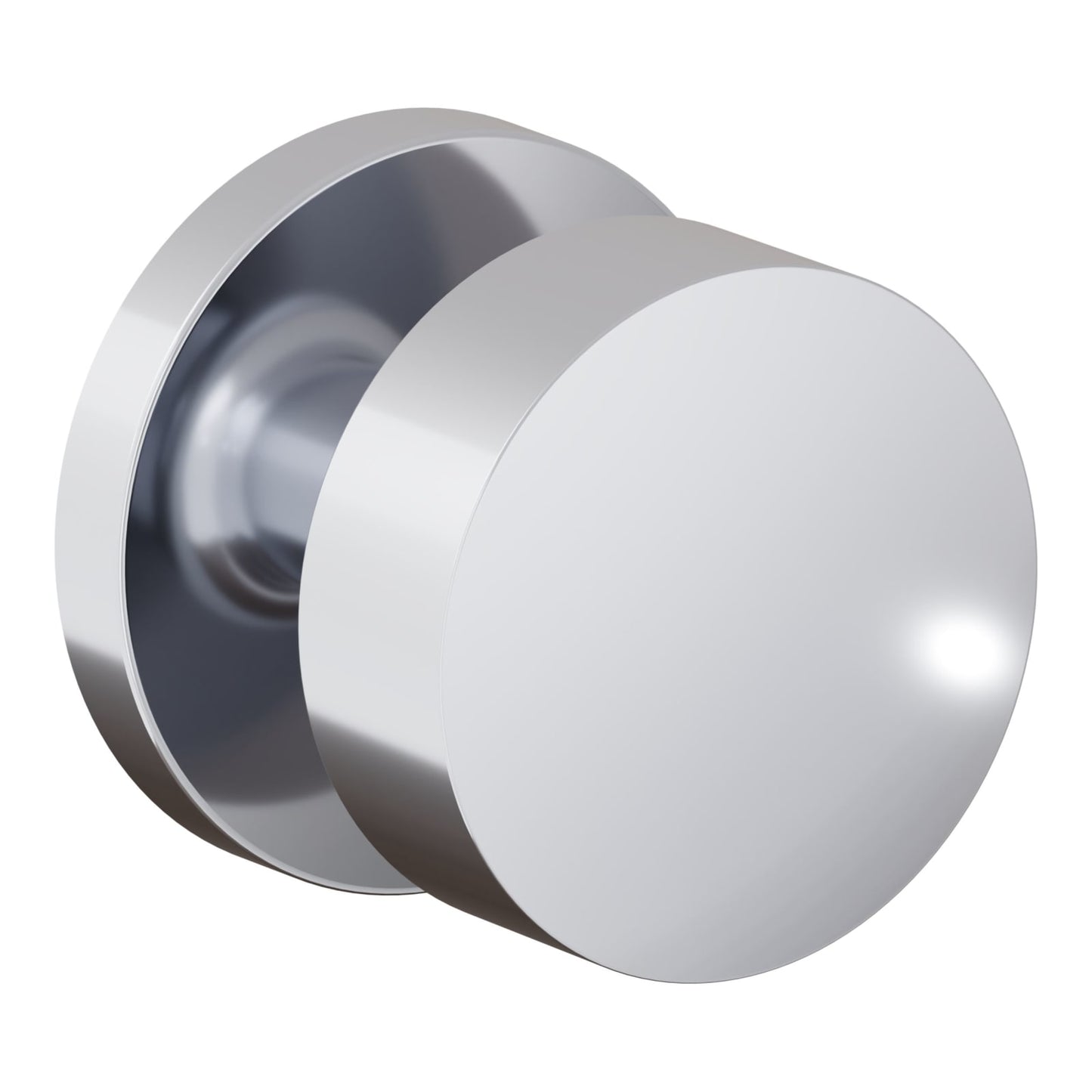 Baldwin Estate 5079 Minneapolis (2-3/8") Knob Set in Polished Chrome