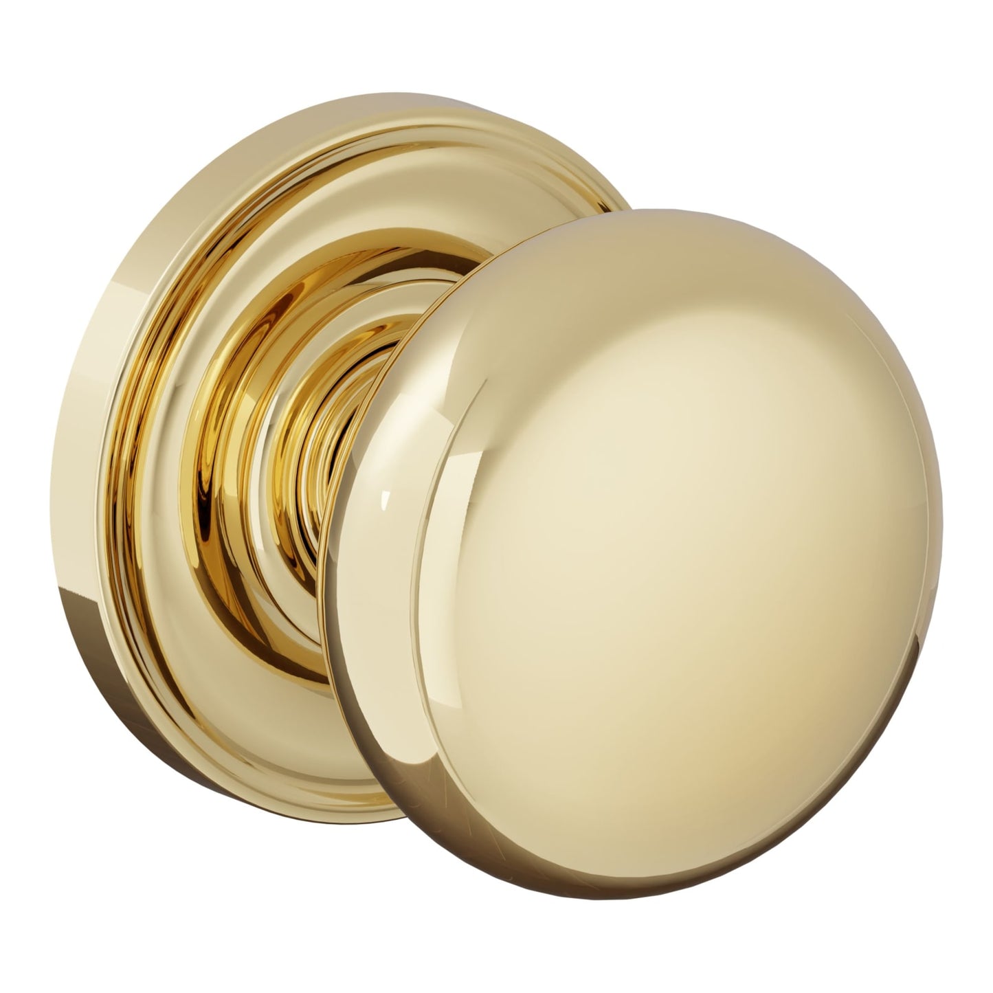 Baldwin Estate 5083 Baltimore (2-1/2") Knob Set in Non-lacquered Brass