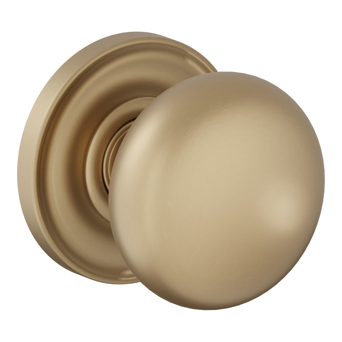 Baldwin Estate 5083 Baltimore (2-1/2") Knob Set in Vintage Brass