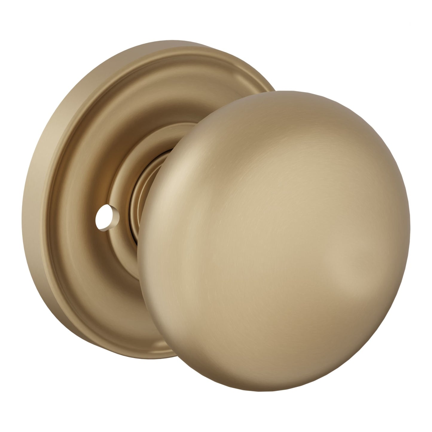 Baldwin Estate 5083 Baltimore (2-1/2") Knob Set in Vintage Brass