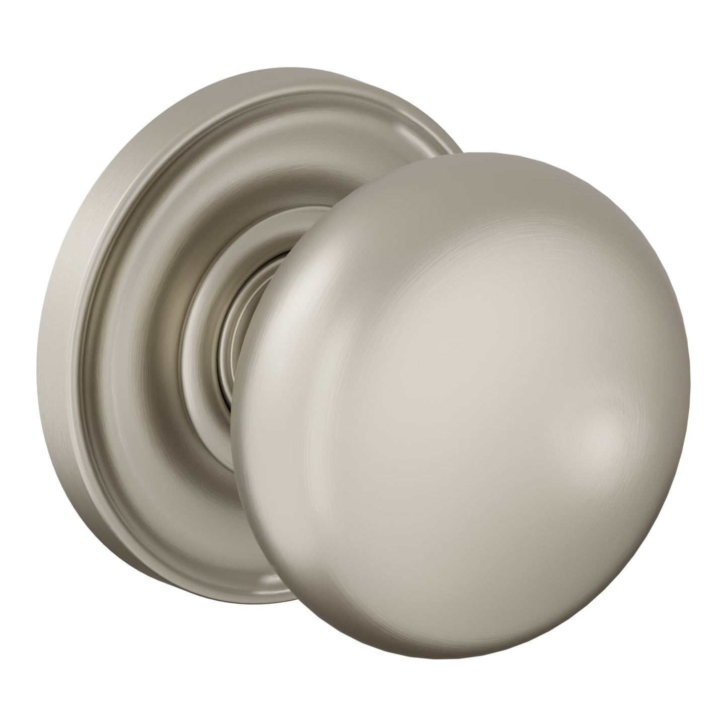 Baldwin Estate 5083 Baltimore (2-1/2") Knob Set in Lifetime (PVD) Satin Nickel
