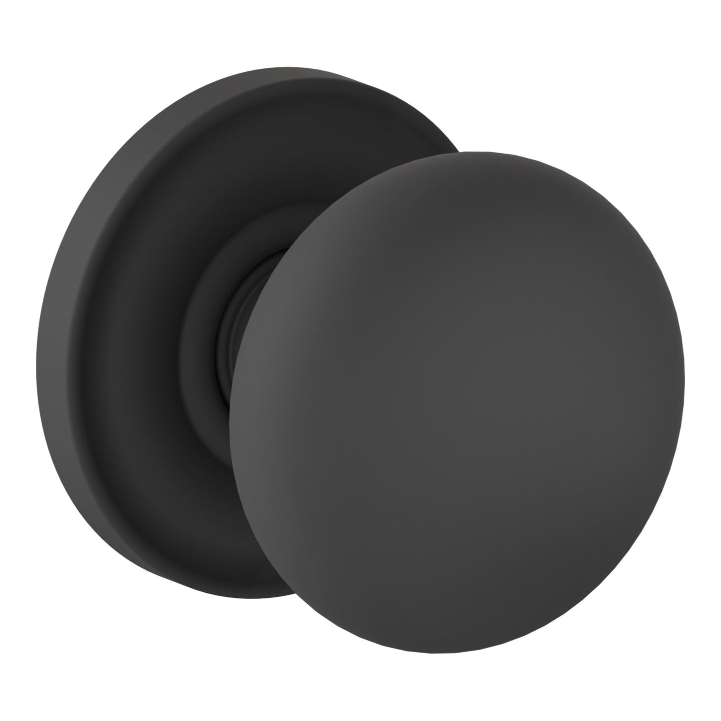 Baldwin Estate 5083 Baltimore (2-1/2") Knob Set in Satin Black