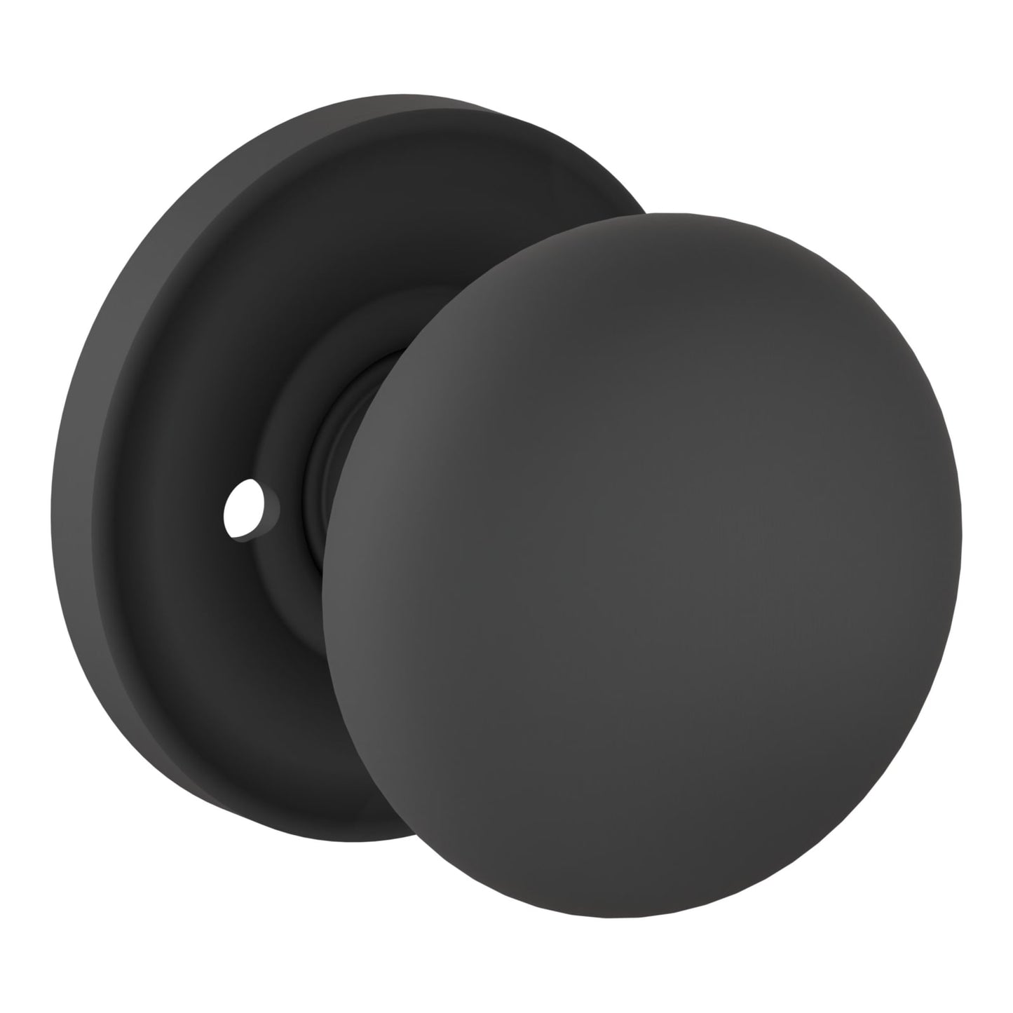 Baldwin Estate 5083 Baltimore (2-1/2") Knob Set in Satin Black