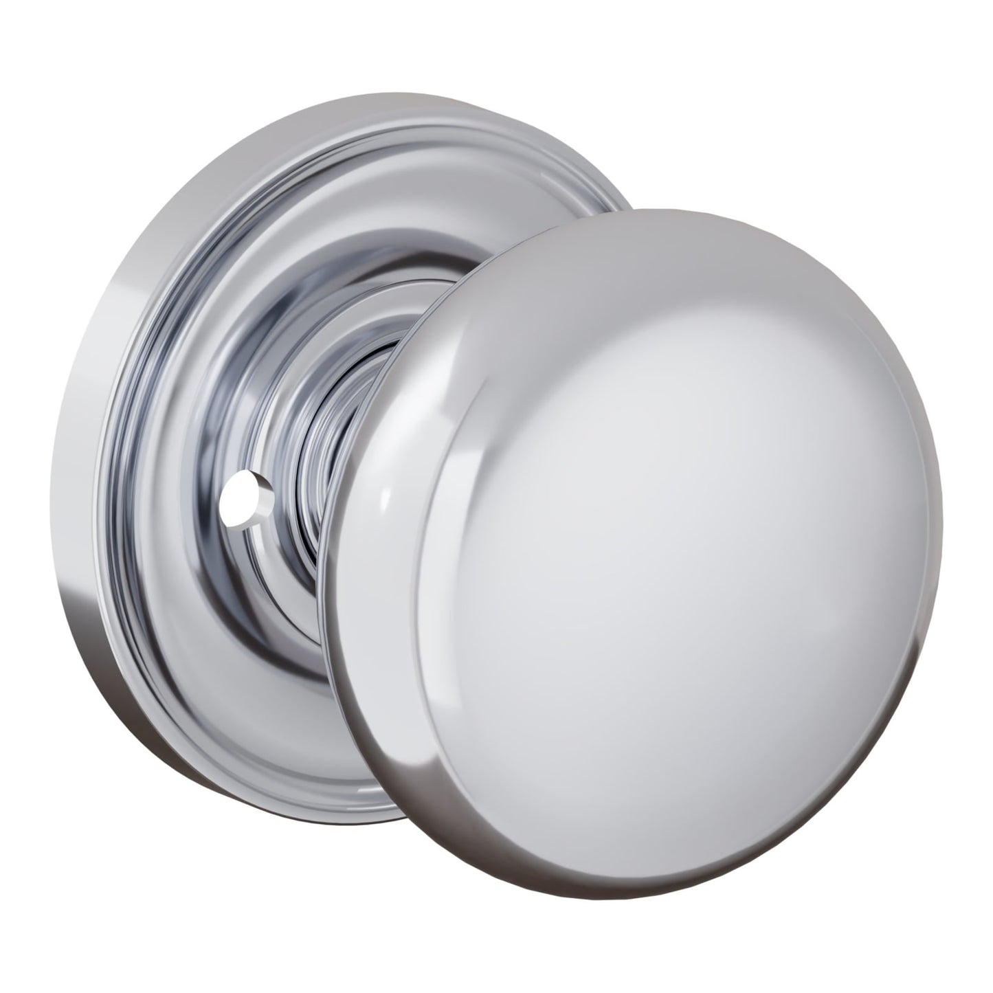 Baldwin Estate 5083 Baltimore (2-1/2") Knob Set in Polished Chrome