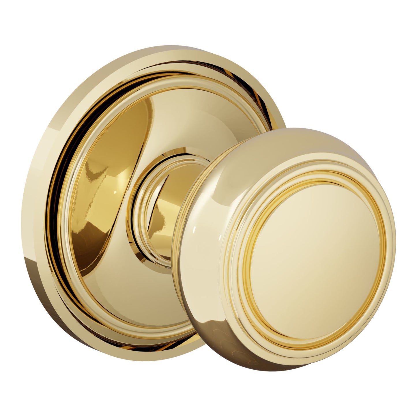 Baldwin Estate 5087 Nashville (2") Knob Set in Non-lacquered Brass