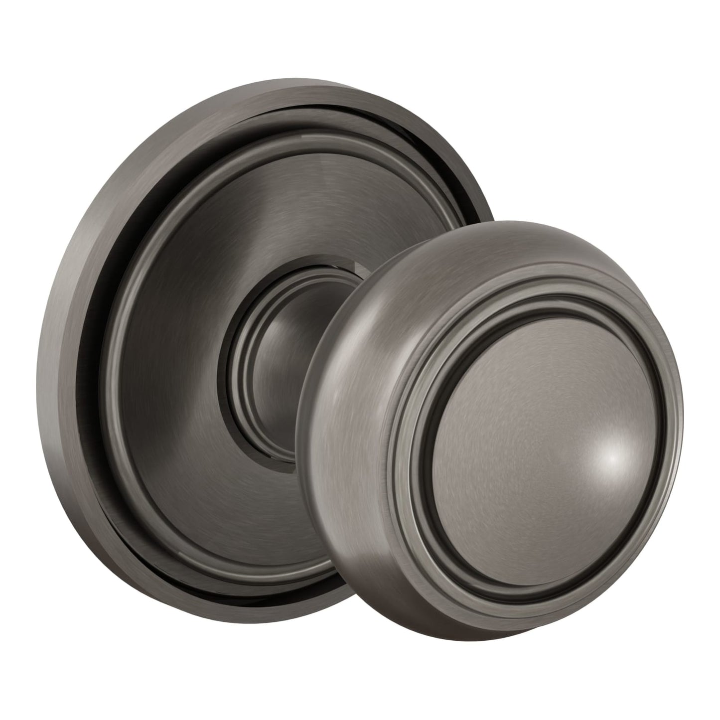 Baldwin Estate 5087 Nashville (2") Knob Set in Lifetime (PVD) Graphite Nickel
