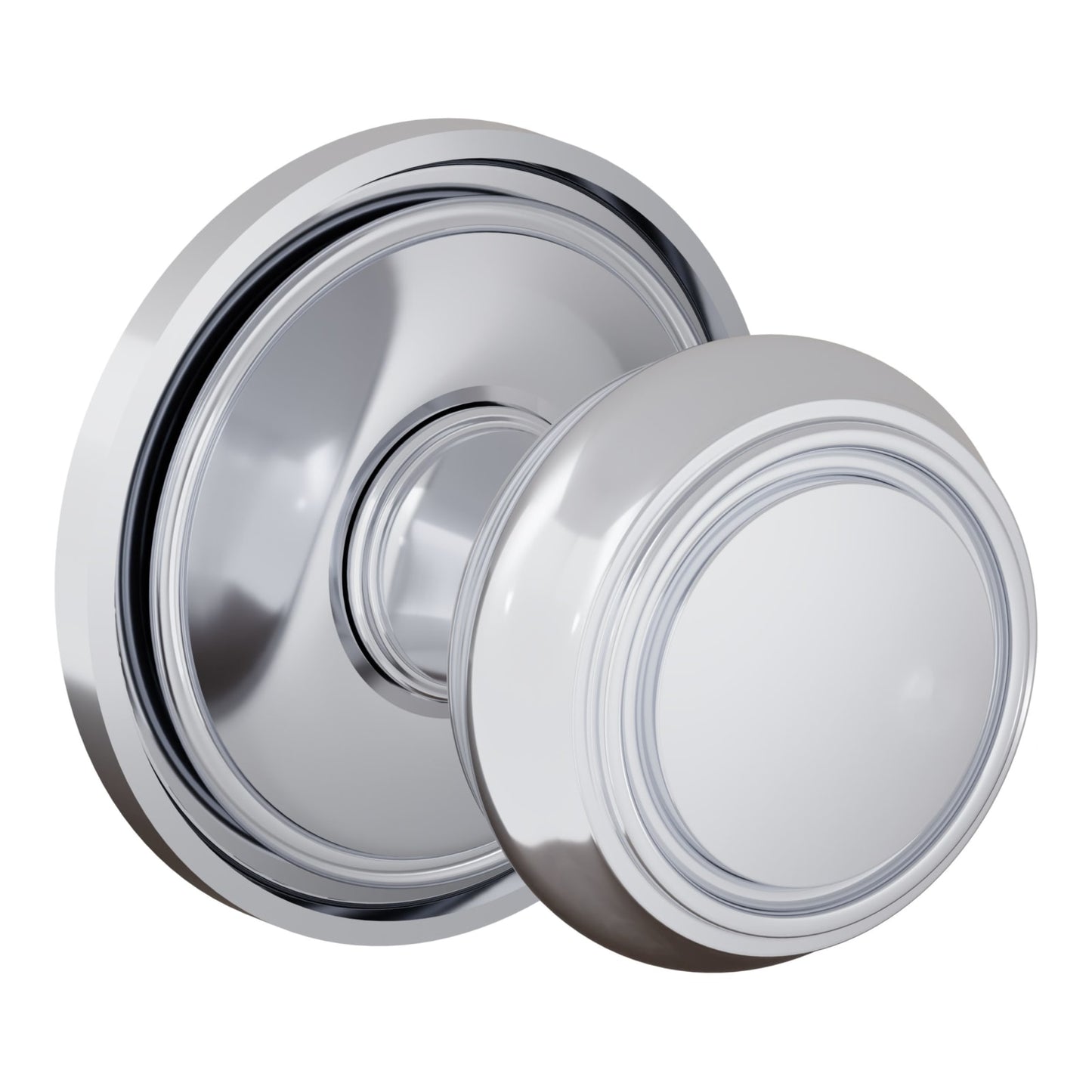 Baldwin Estate 5087 Nashville (2") Knob Set in Polished Chrome