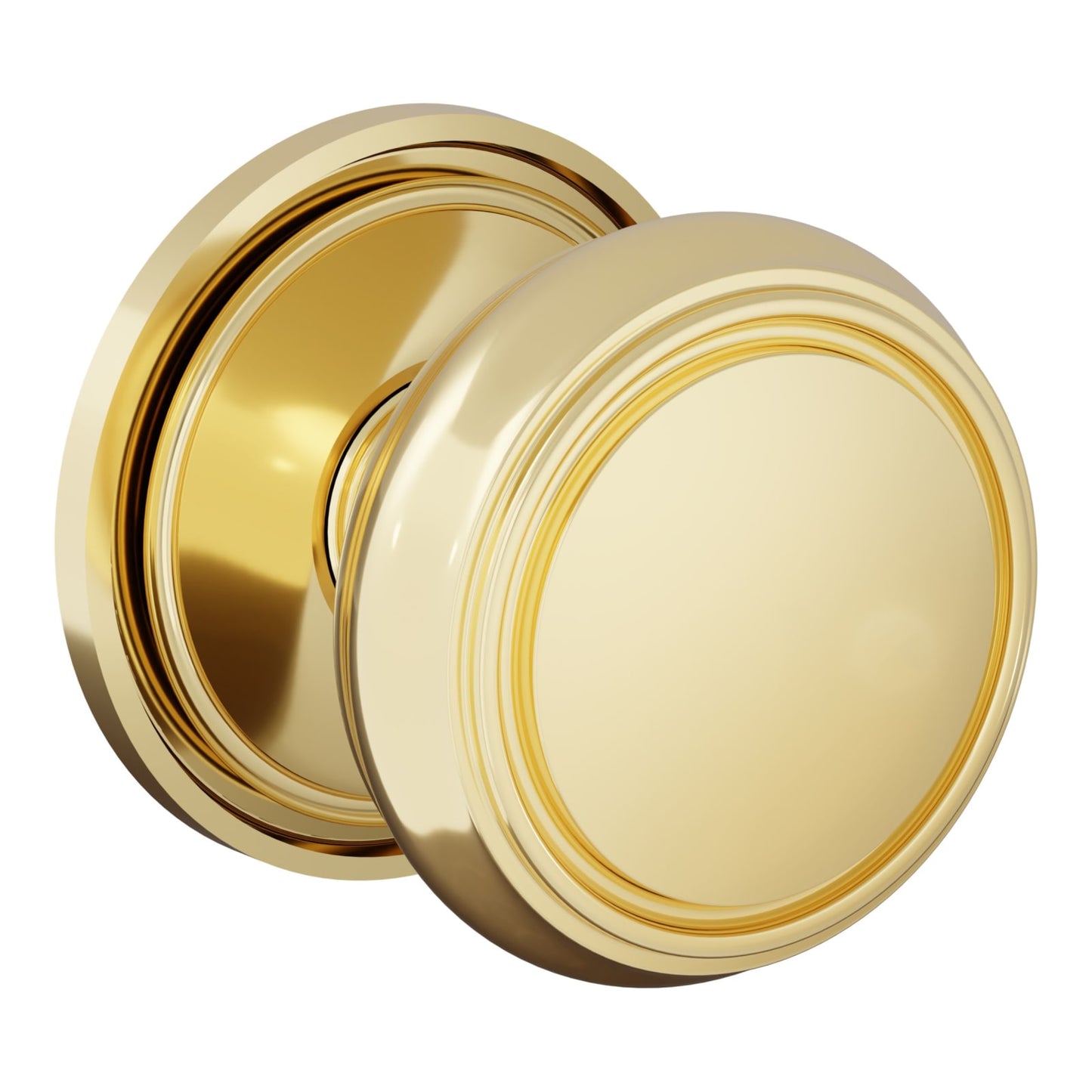 Baldwin Estate 5088 Nashville (2-5/8") Knob Set in Lifetime (PVD) Polished Brass