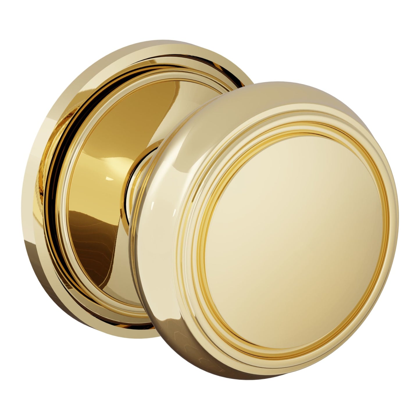 Baldwin Estate 5088 Nashville (2-5/8") Knob Set in Non-lacquered Brass