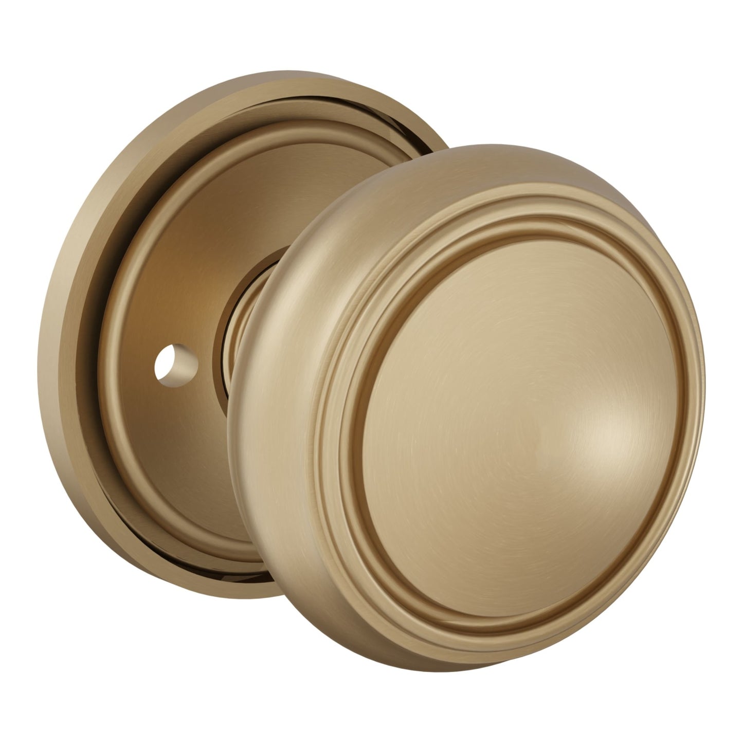 Baldwin Estate 5088 Nashville (2-5/8") Knob Set in Vintage Brass