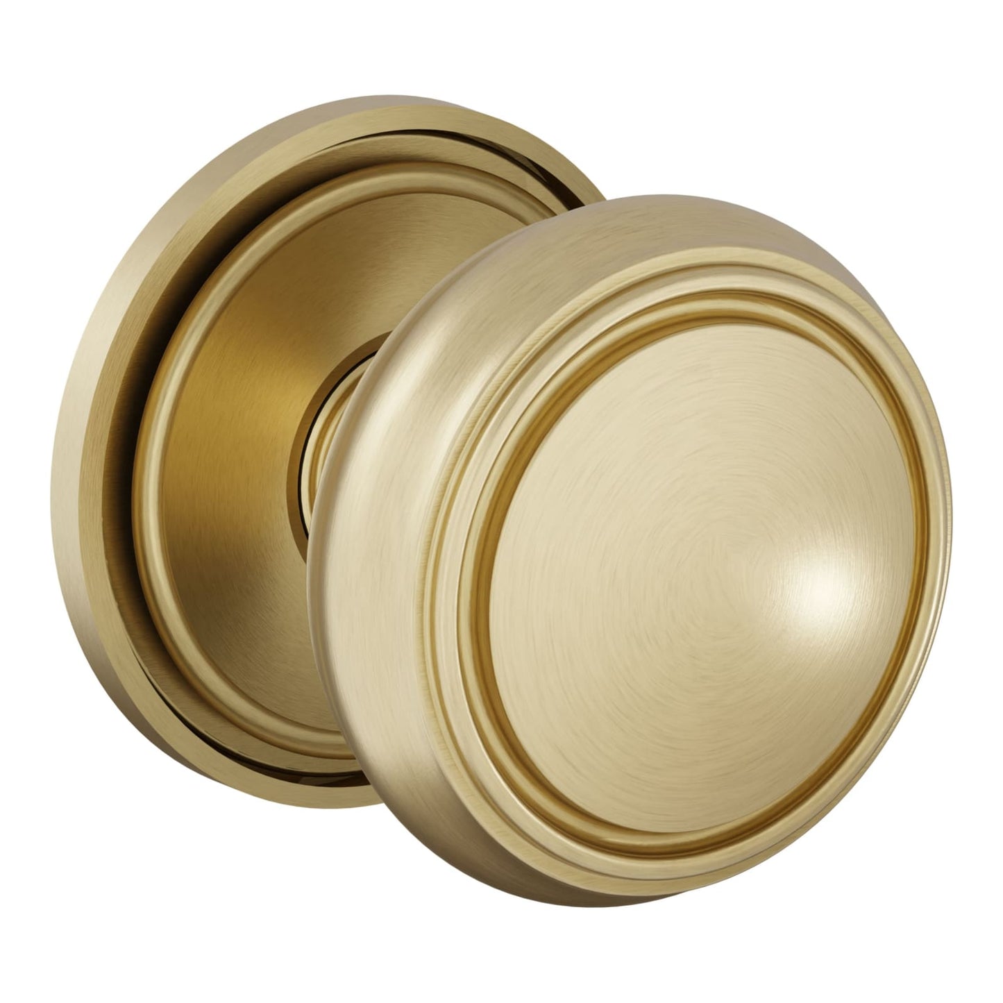 Baldwin Estate 5088 Nashville (2-5/8") Knob Set in Lifetime (PVD) Satin Brass