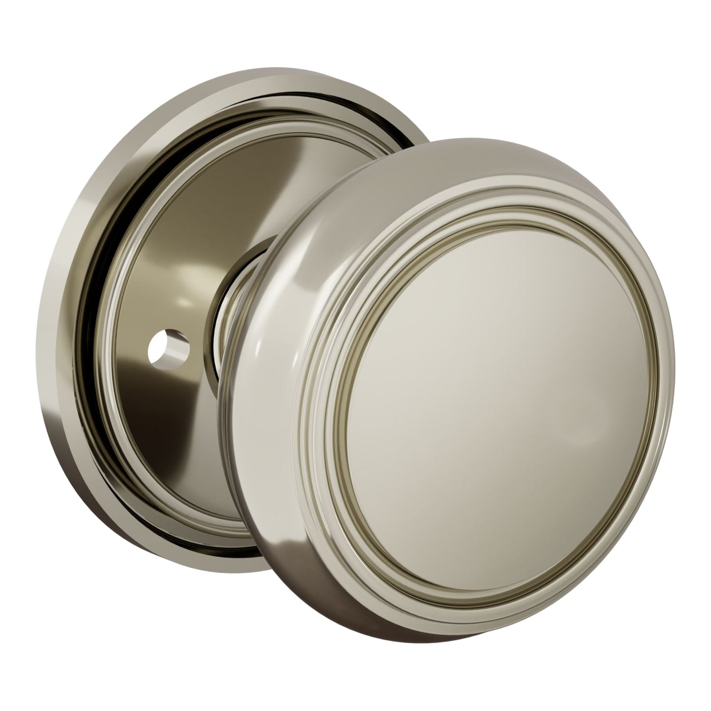 Baldwin Estate 5088 Nashville (2-5/8") Knob Set in Lifetime (PVD) Polished Nickel
