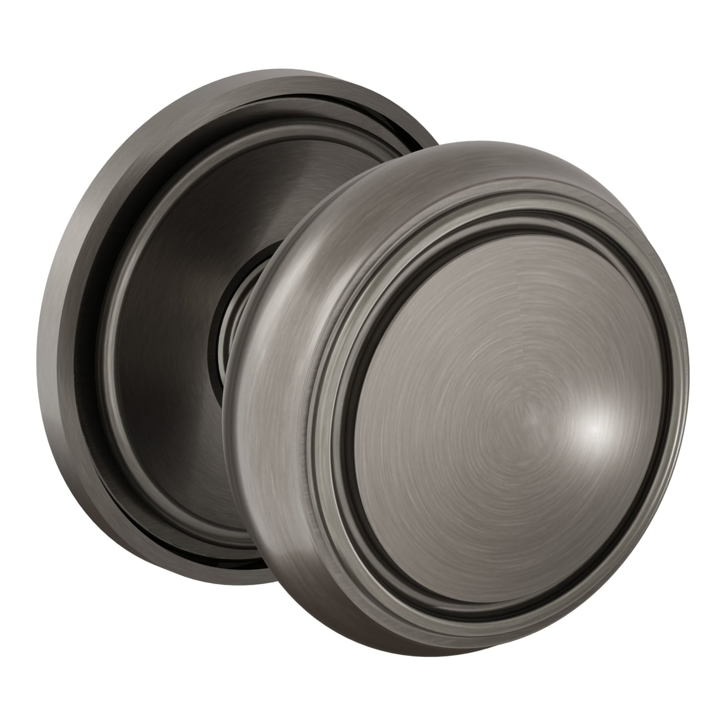 Baldwin Estate 5088 Nashville (2-5/8") Knob Set in Lifetime (PVD) Graphite Nickel