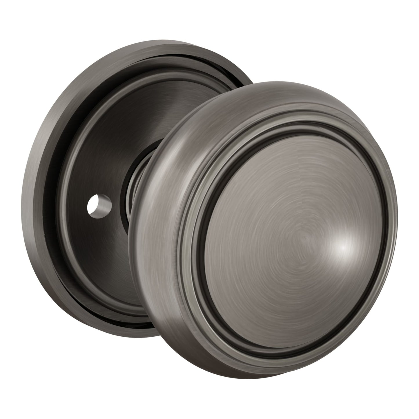 Baldwin Estate 5088 Nashville (2-5/8") Knob Set in Lifetime (PVD) Graphite Nickel