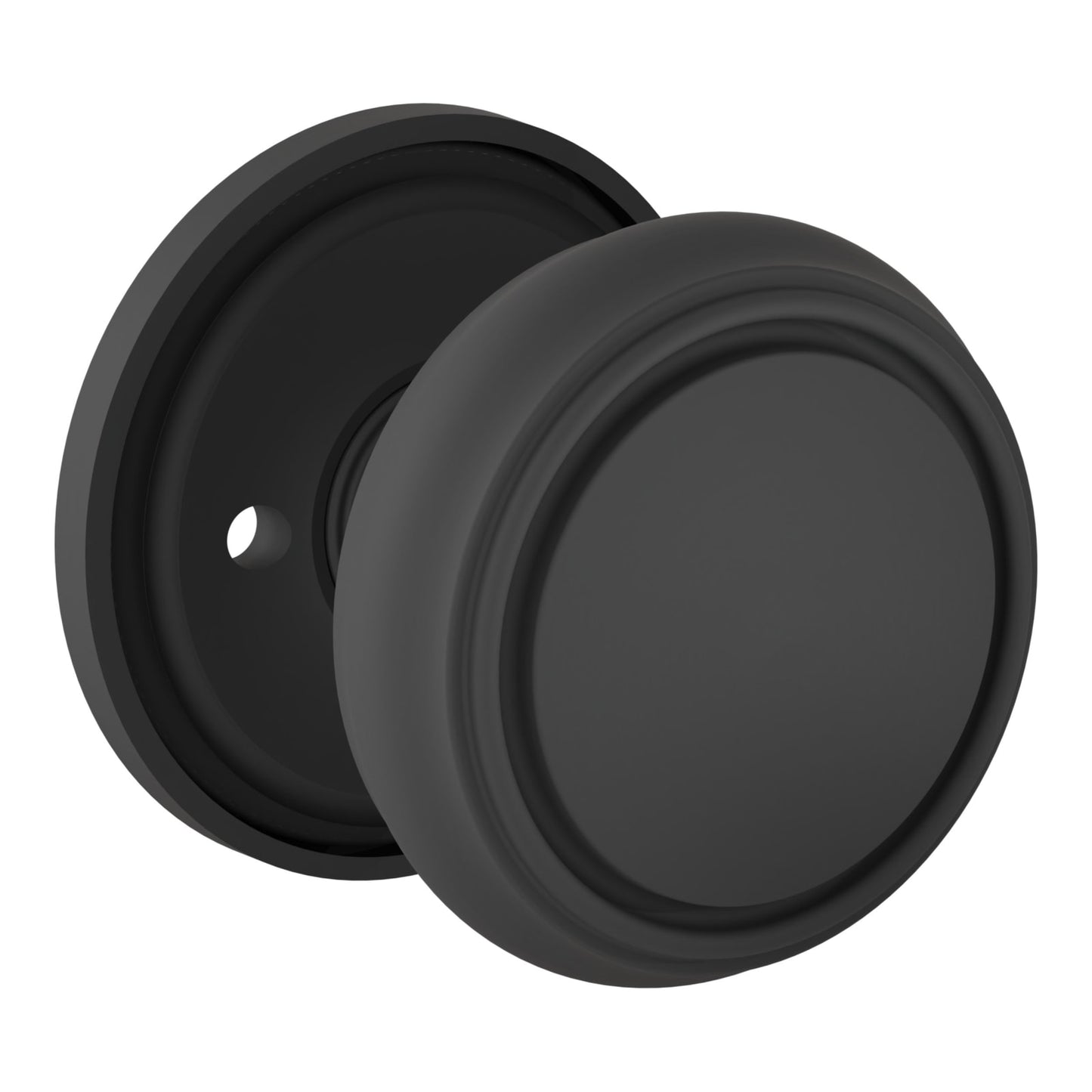 Baldwin Estate 5088 Nashville (2-5/8") Knob Set in Satin Black