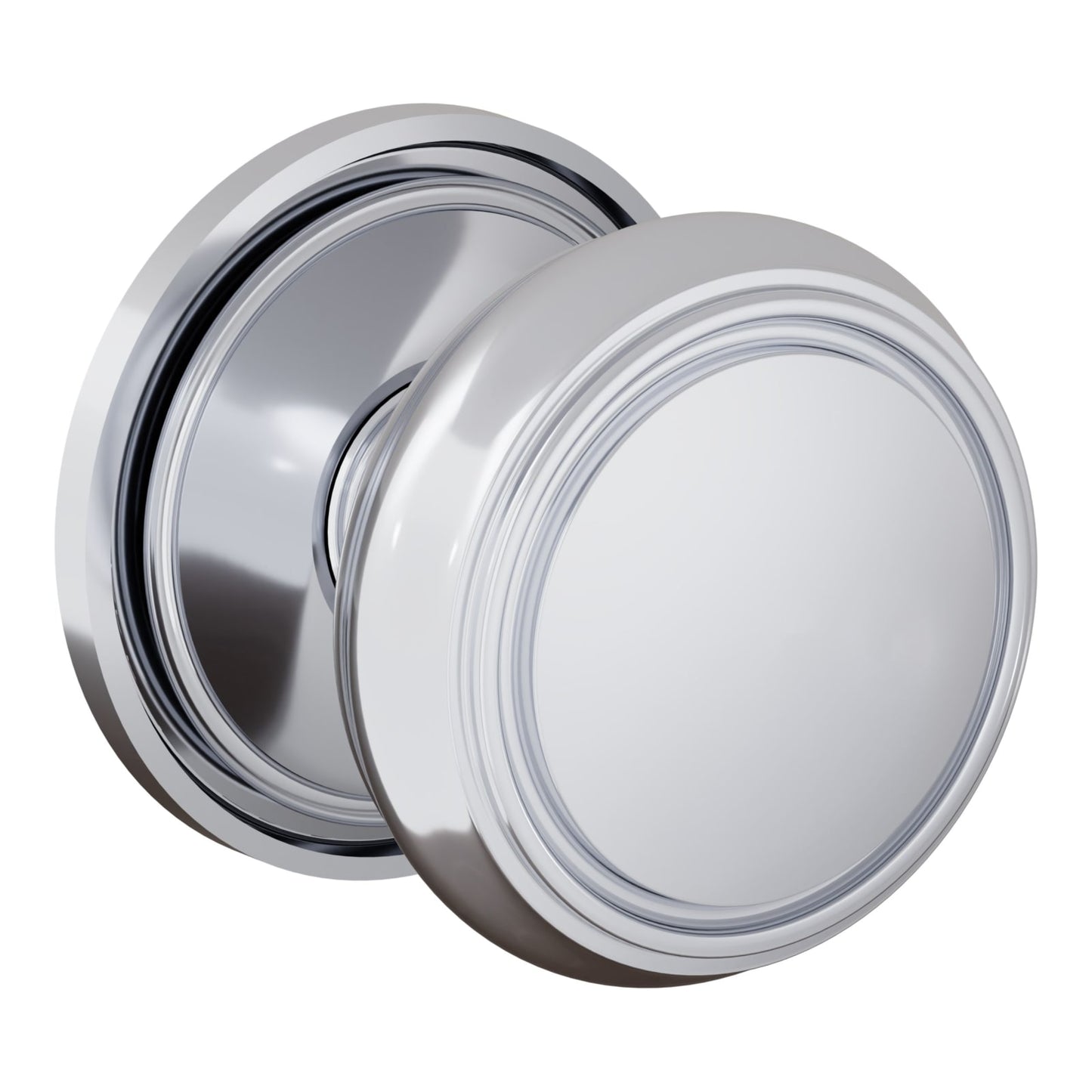 Baldwin Estate 5088 Nashville (2-5/8") Knob Set in Polished Chrome