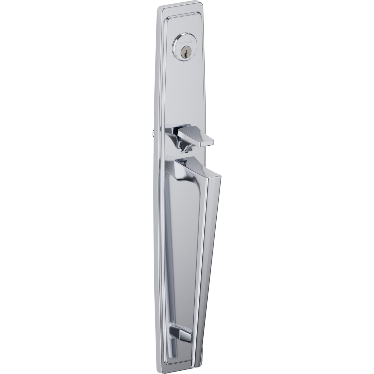 85397 Palm Springs Full Escutcheon Handleset in Polished Chrome