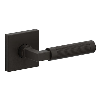 Baldwin Estate L030 Knurled Gramercy Lever Set in Oil Rubbed Bronze