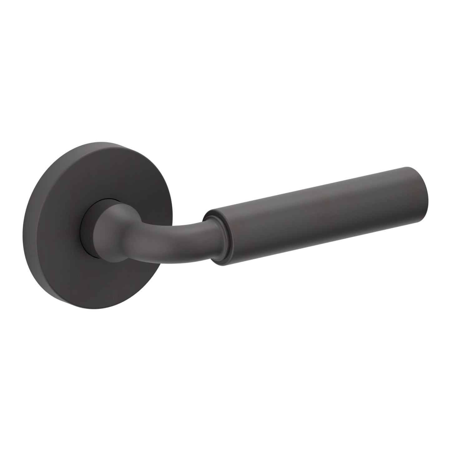 Baldwin Estate L031 Gramercy Curved Lever Set in Oil Rubbed Bronze