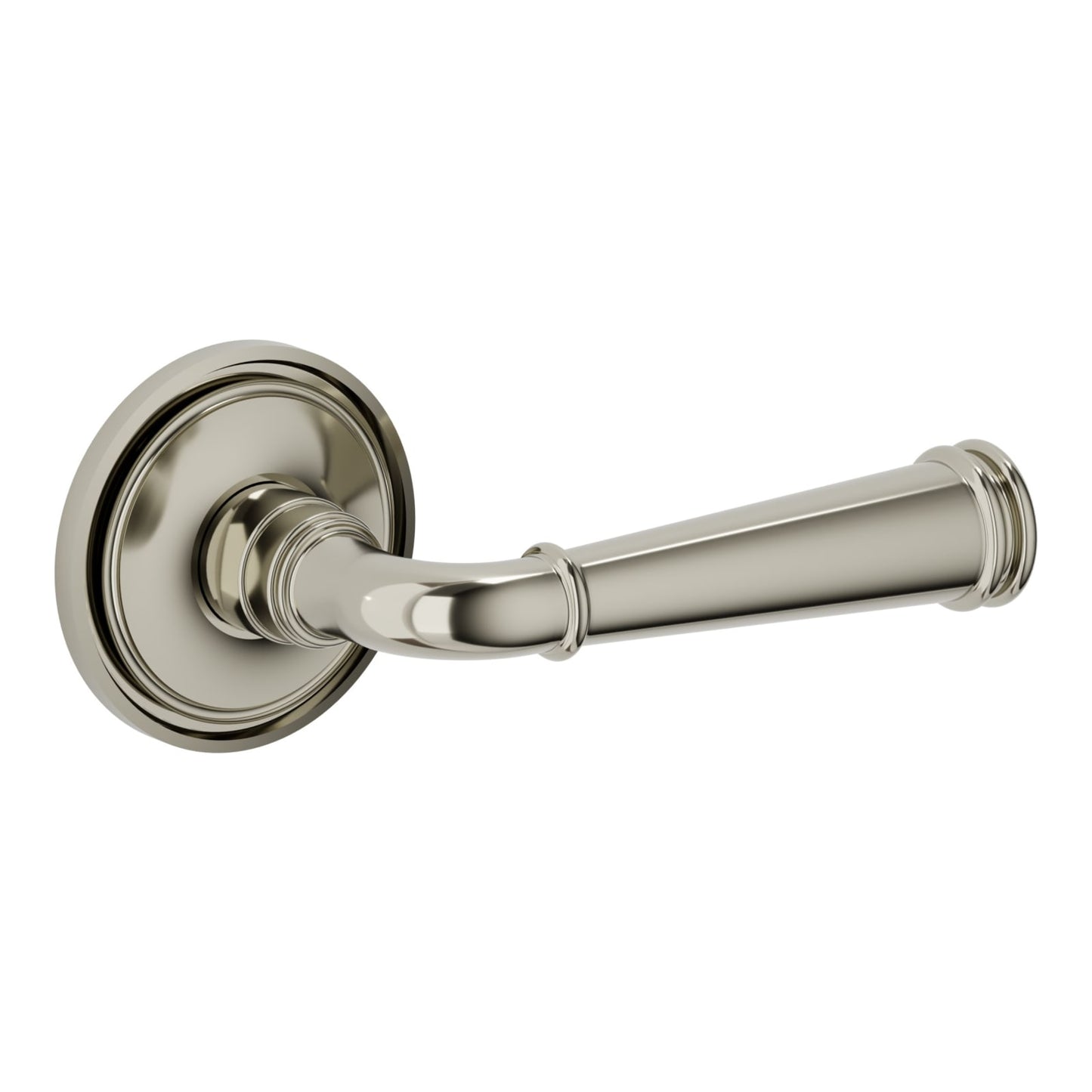 Baldwin Estate L033 Briarcrest Lever Set in Lifetime (PVD) Polished Nickel