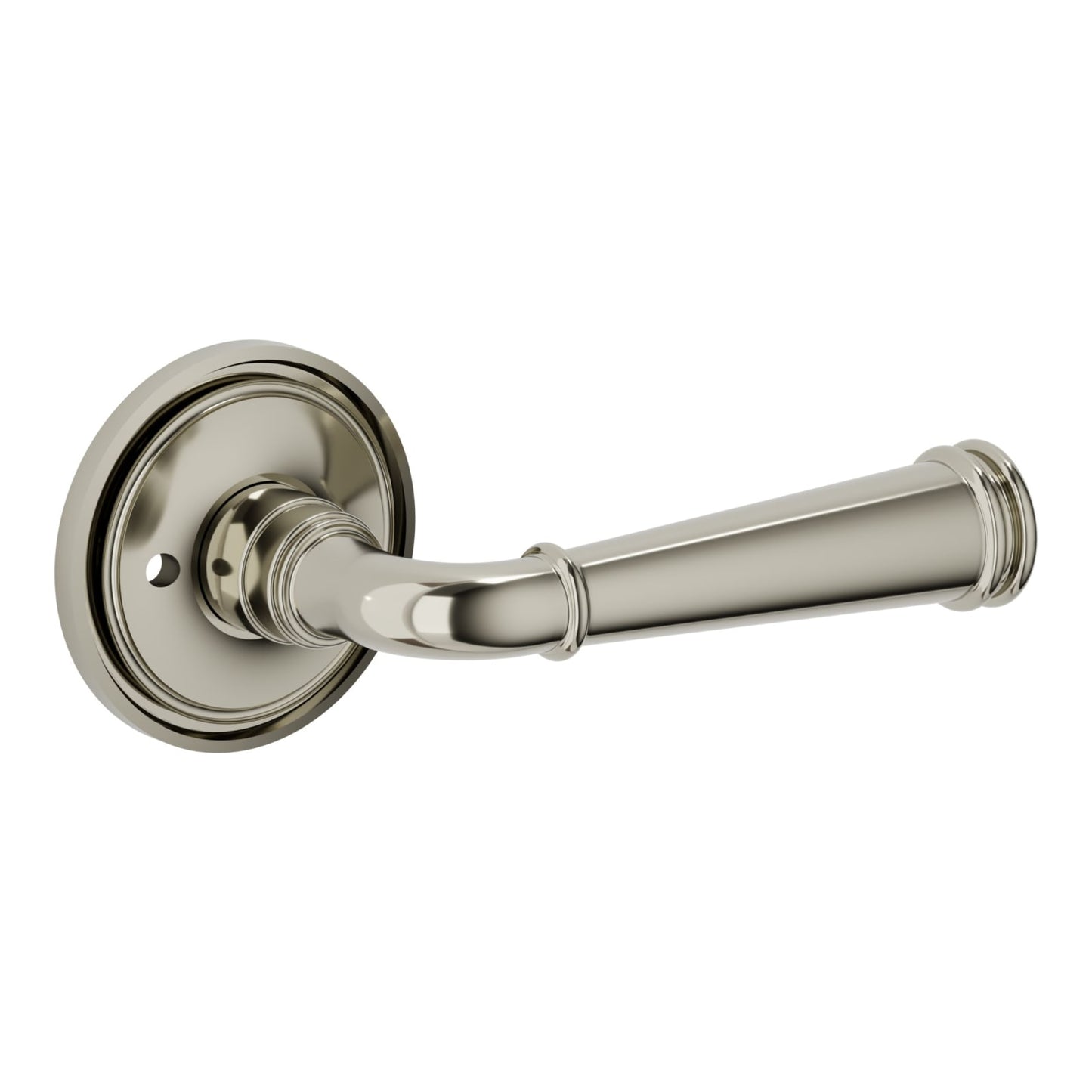 Baldwin Estate L033 Briarcrest Lever Set in Lifetime (PVD) Polished Nickel