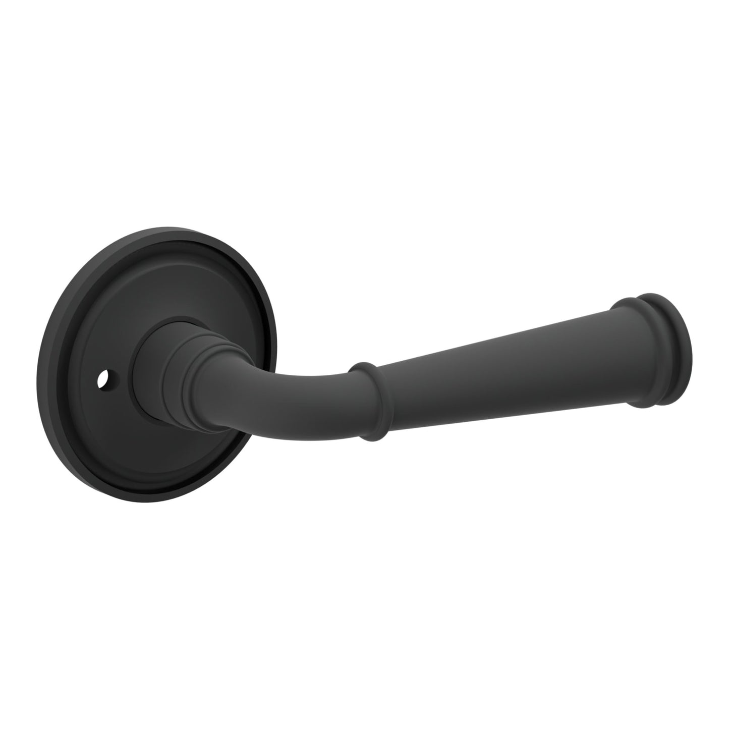 Baldwin Estate L033 Briarcrest Lever Set in Satin Black