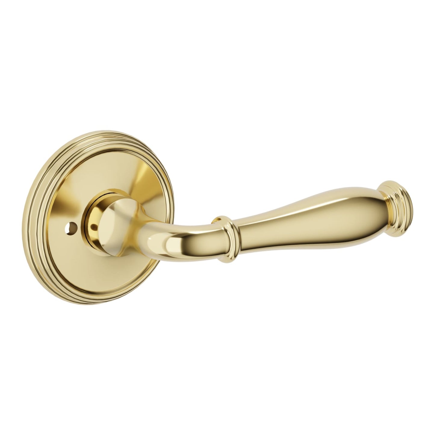 Baldwin Estate L034 Nashville Lever Set in Lifetime (PVD) Polished Brass