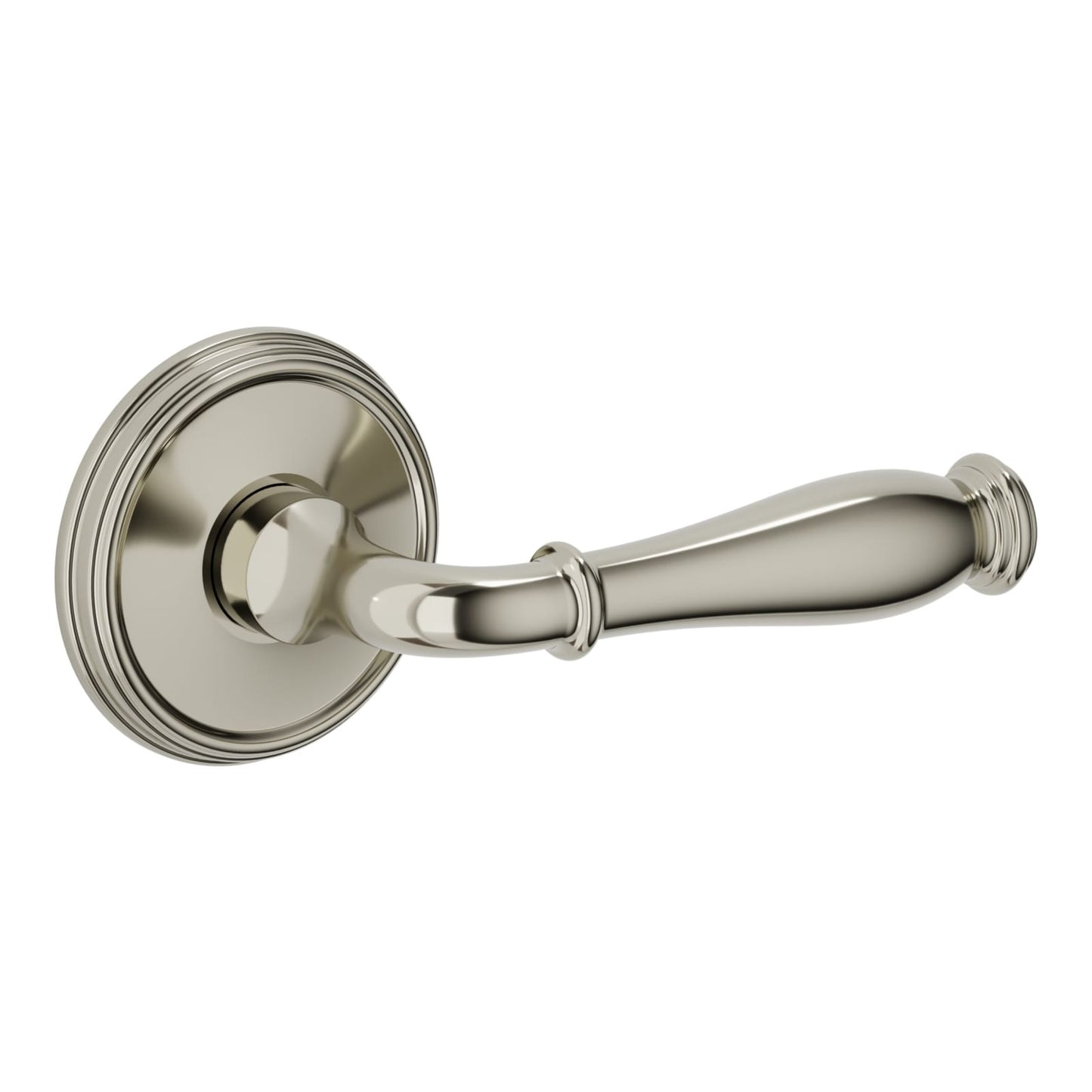 Baldwin Estate L034 Nashville Lever Set in Lifetime (PVD) Polished Nickel