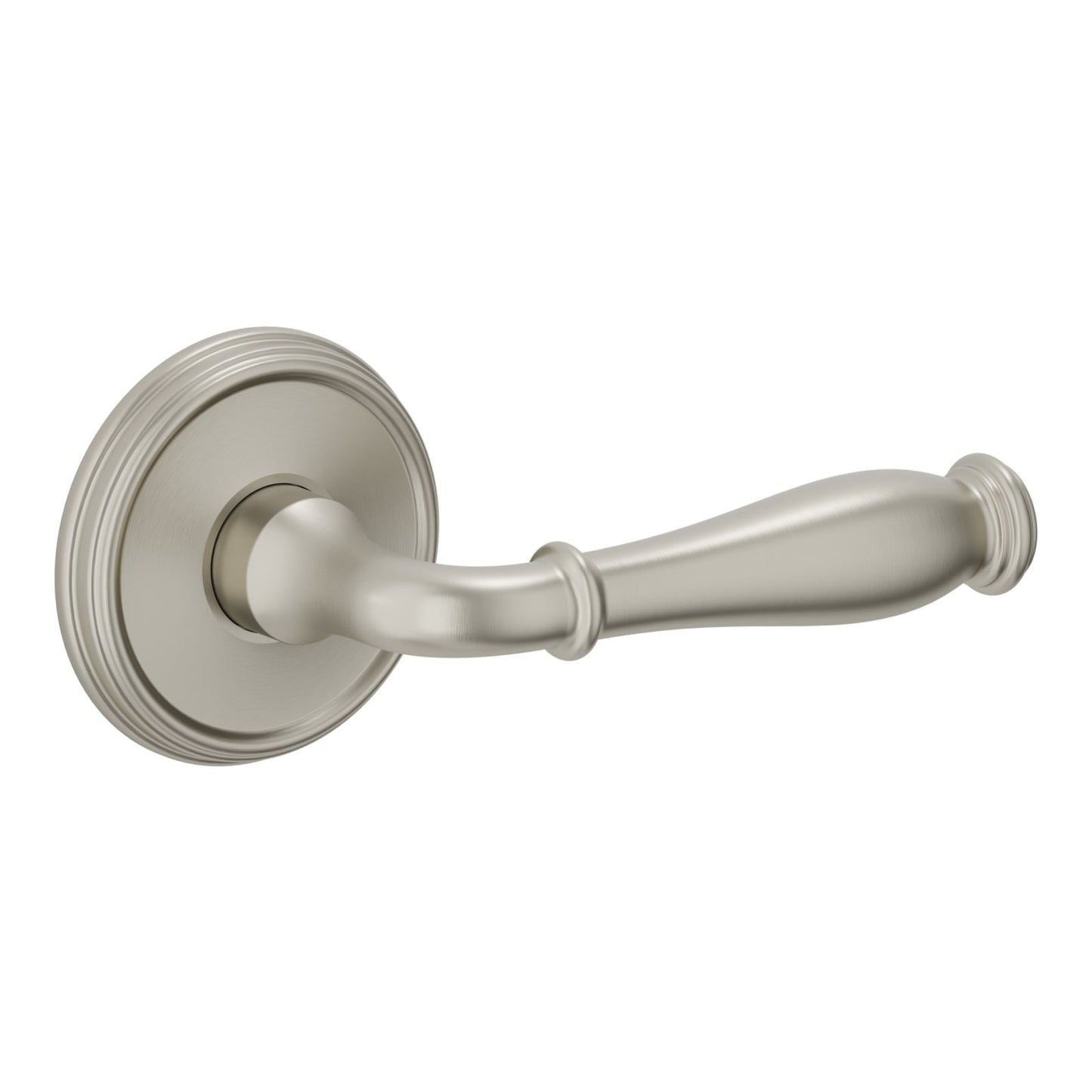 Baldwin Estate L034 Nashville Lever Set in Lifetime (PVD) Satin Nickel