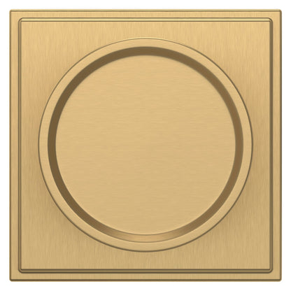 Baldwin Estate K007 Hollywood Hills Knob Set in Vintage Brass