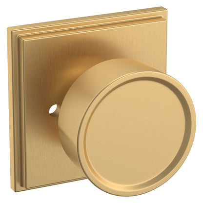 Baldwin Estate K007 Hollywood Hills Knob Set in Vintage Brass