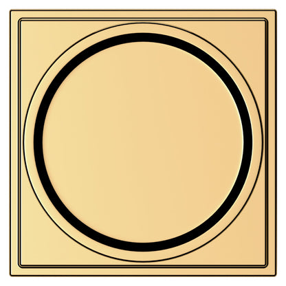 Baldwin Estate K008 Hollywood Hills Knob Set in Lifetime (PVD) Polished Brass