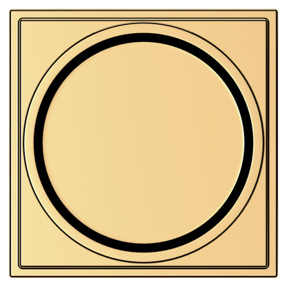 Baldwin Estate K008 Hollywood Hills Knob Set in Lifetime (PVD) Polished Brass