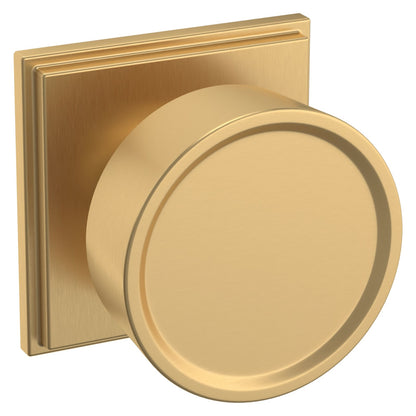 Baldwin Estate K009 Hollywood Hills Knob Set in Vintage Brass